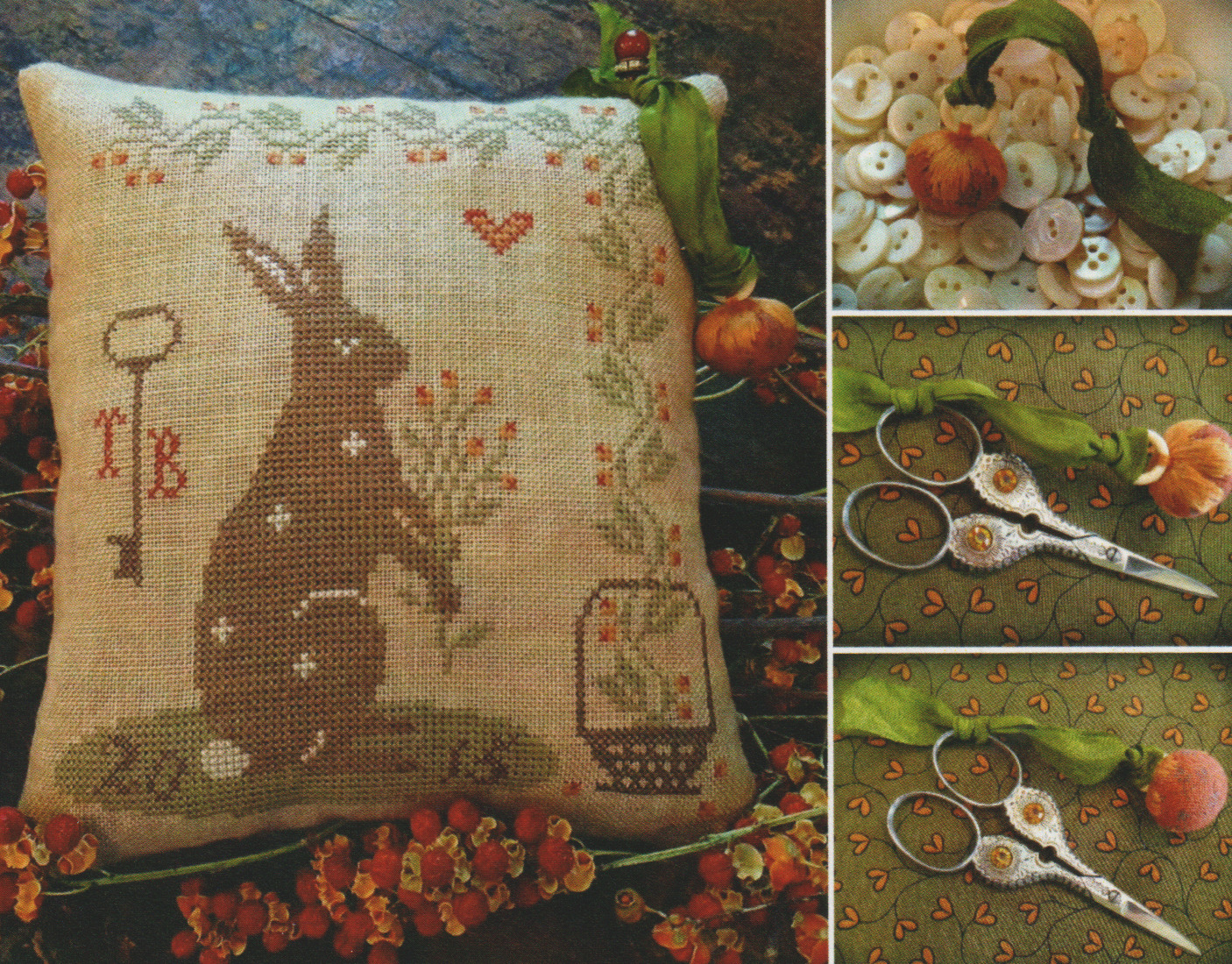 Humble Gatherings Pillow Tuck - Cross Stitch Pattern