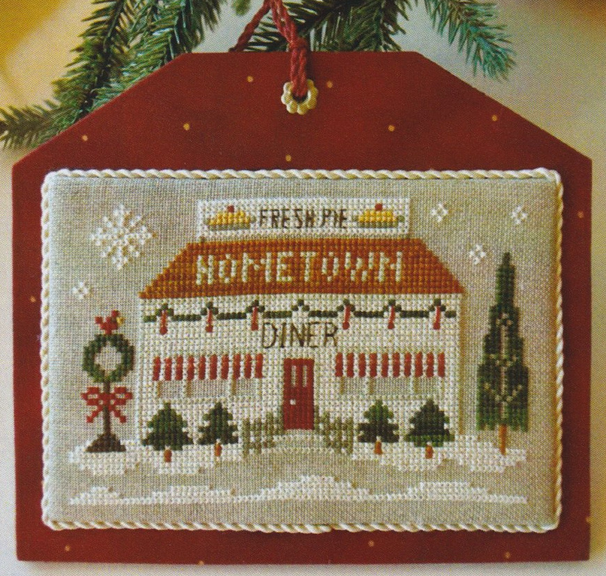 Diner - Hometown Holiday - Cross Stitch Pattern