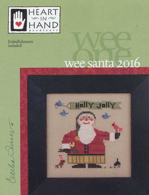Wee Santa 2016 - Christmas Cross Stitch Pattern