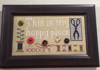 This is My Happy Place - Cross Stitch Pattern