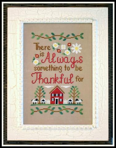 To Be Thankful - Cross Stitch Pattern