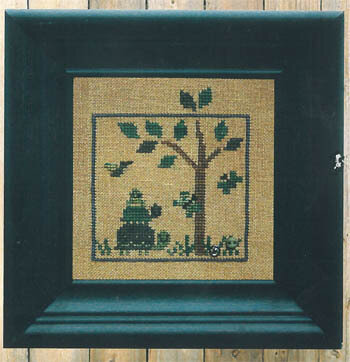 (Snapper) Color - Green - Cross Stitch Pattern