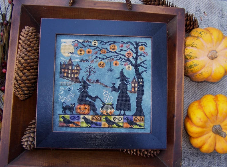 Witch's Night Out - Cross Stitch Pattern