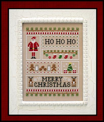 Santa's Sampler - Cross Stitch Pattern