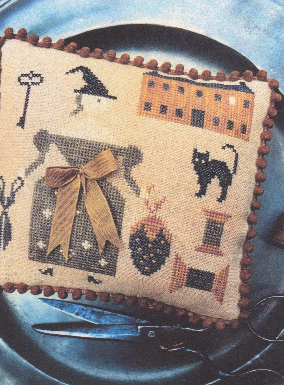 Goode Stitching Witch Pinkeep - Cross Stitch Pattern