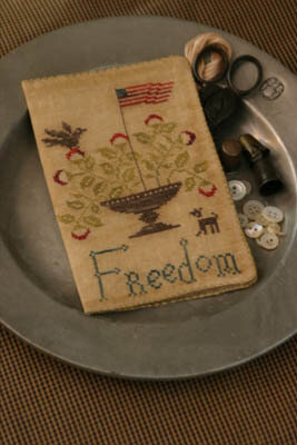 Freedom Needlebook - Cross Stitch Pattern