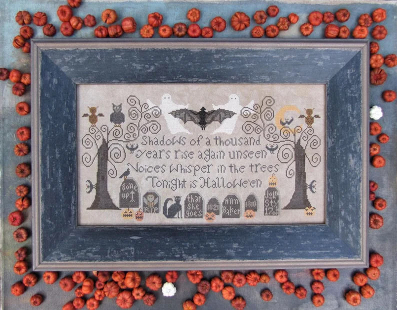 Tonight is Halloween - Cross Stitch Pattern