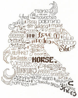 Let's Gallop - Cross Stitch Pattern