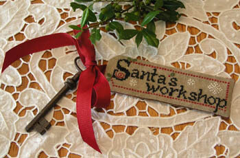 Santa's Workshop - Cross Stitch Pattern