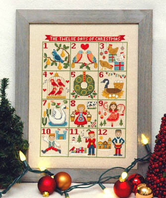 Twelve Days of Christmas - Cross Stitch Pattern
