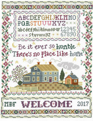 Humble Home Sampler - Cross Stitch Pattern