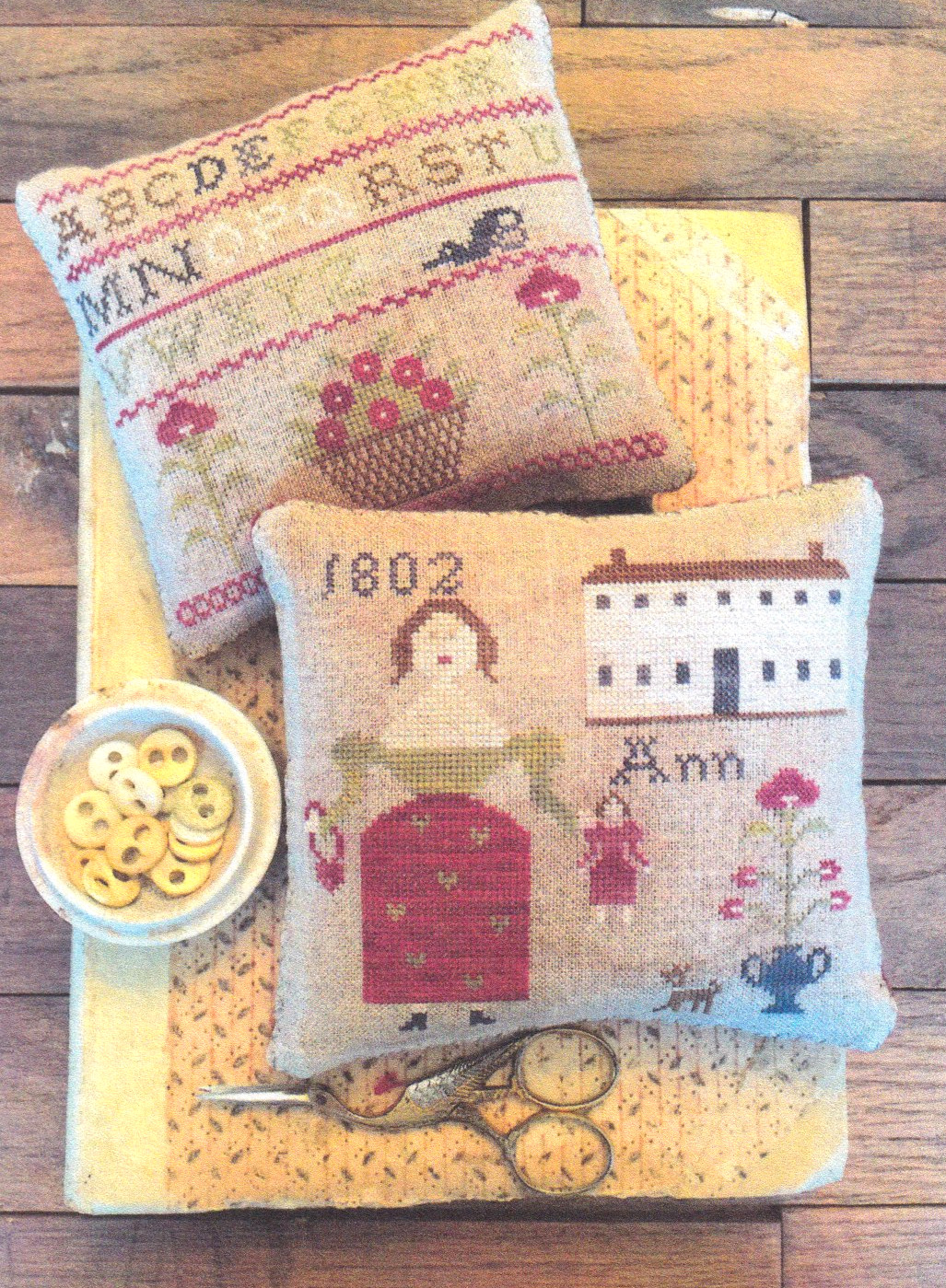 Ann's Sampler Pinkeeps - Cross Stitch Pattern