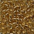 Mill Hill 16011 Victorian Gold Glass Pony Beads - Size 6/0