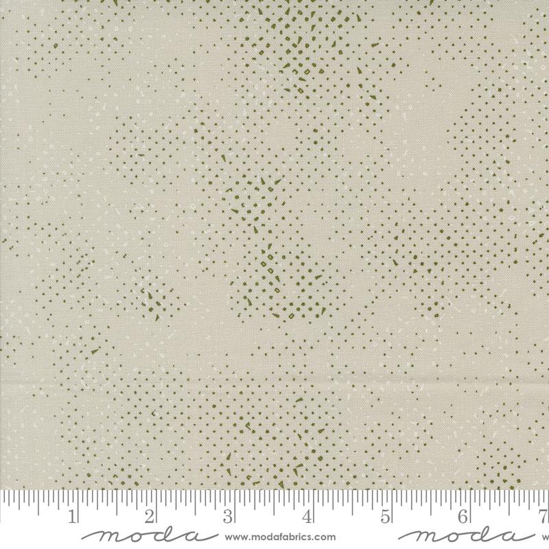 Olive You Spotted Foggy - Quilt Fabric