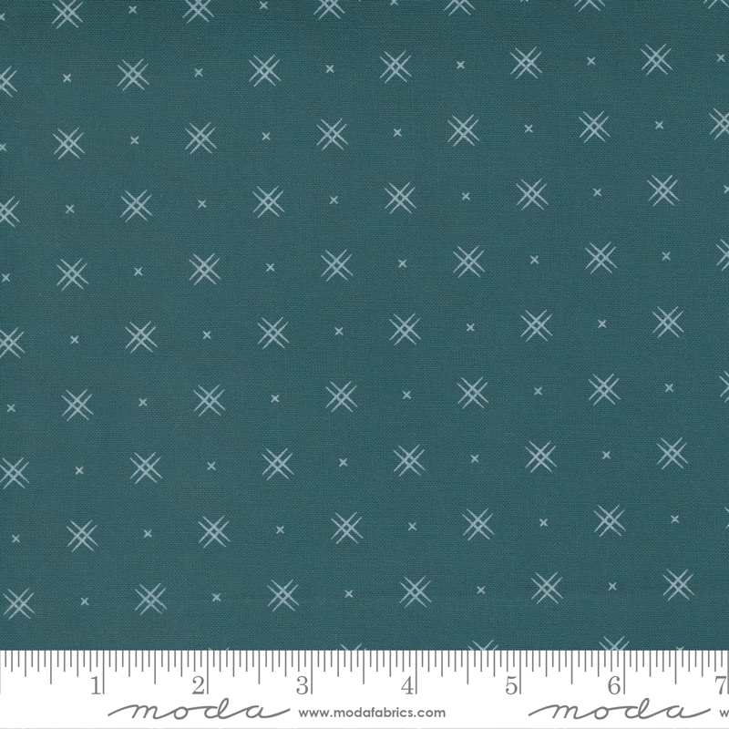 Beyond Bella Dark Teal - Quilt Fabric