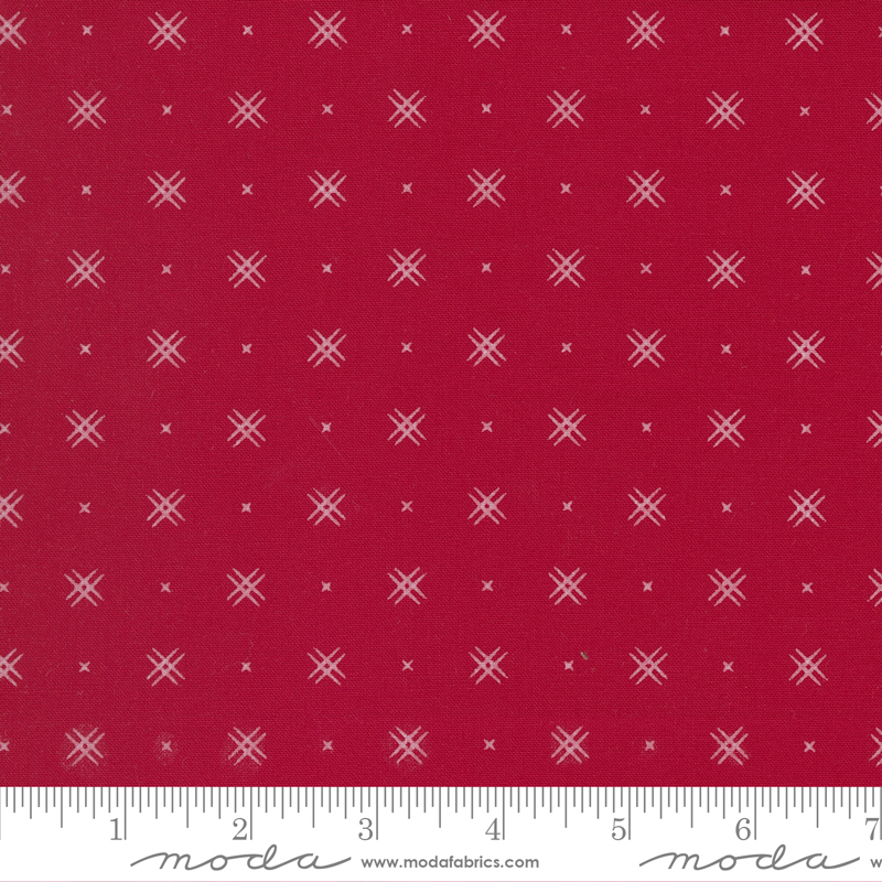 Beyond Bella New Christmas Red - Quilt Fabric