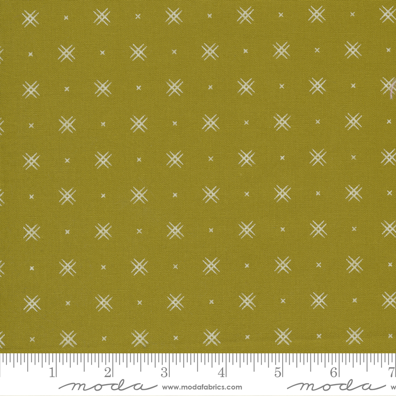 Beyond Bella New Green Olive - Quilt Fabric