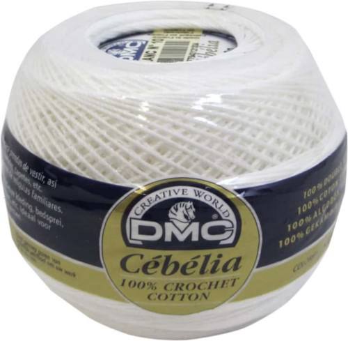 Size 10 White DMC Cebelia Crochet Cotton Thread