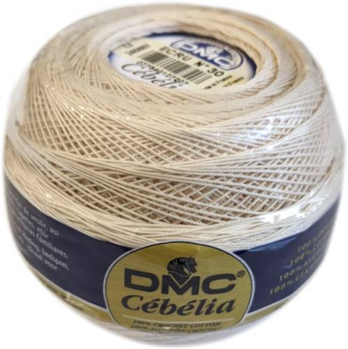 Size 30 Ecru DMC Cebelia Crochet Cotton Thread