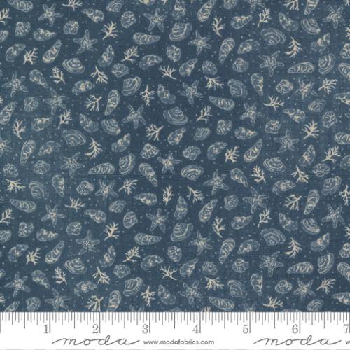 To The Sea Ocean - Shells - Quilt Fabric