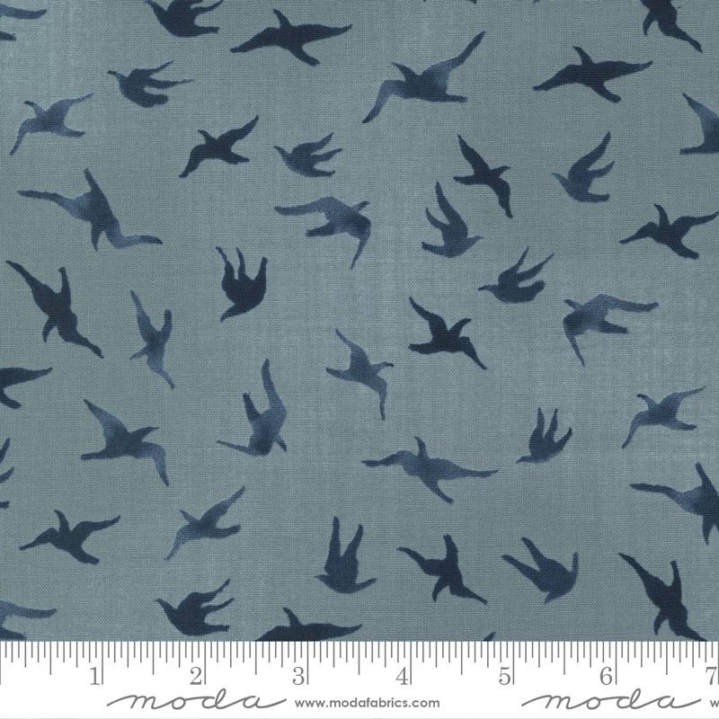To The Sea Sky - Kittiwake Animal Bird - Quilt Fabric