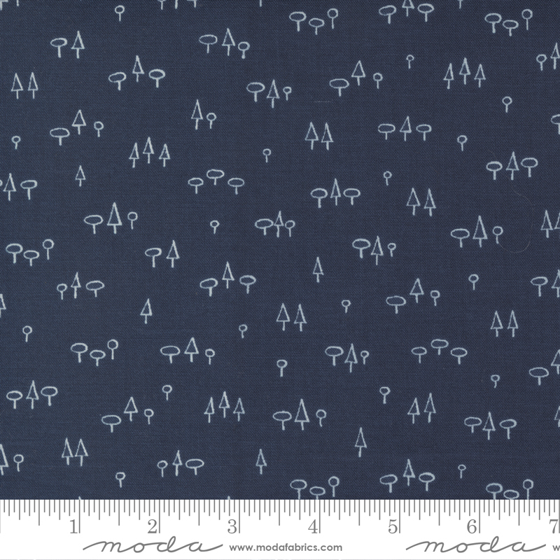 Bon Voyage Paris - Forest Blenders Tree - Quilt Fabric