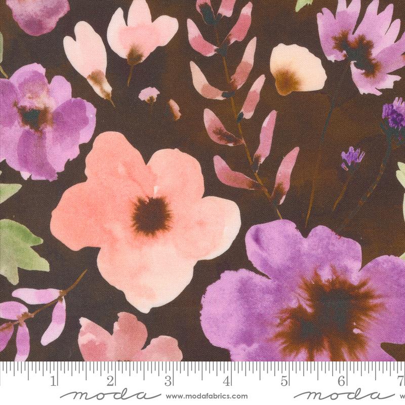Blooming Lovely Sepia - Quilt Fabric