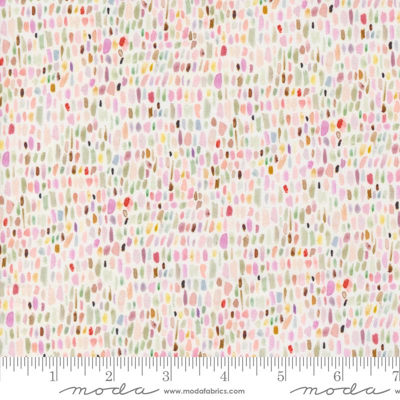 Blooming Lovely Cream Multi - Quilt Fabric