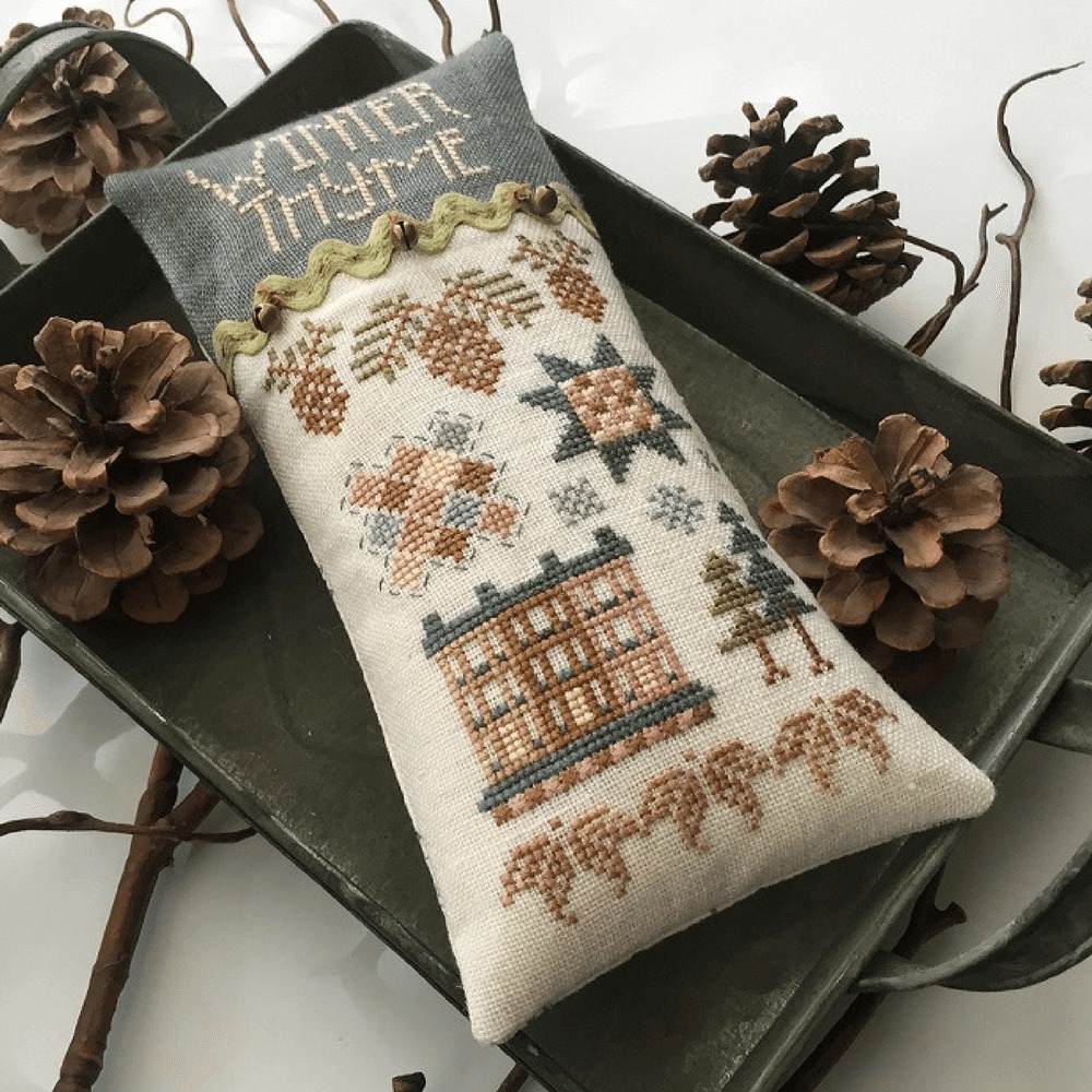 Winter Thyme - Cross Stitch Pattern