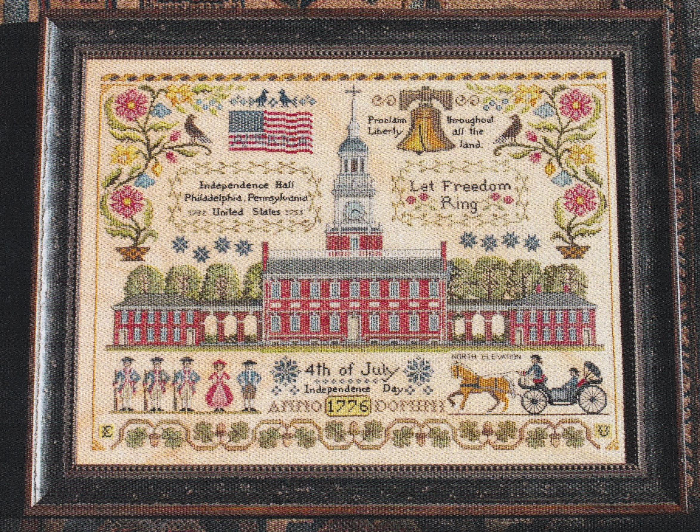 Let Freedom Ring - Cross Stitch Pattern