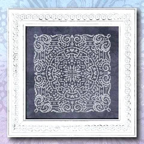 Chalkboard Mandala - Cross Stitch Pattern