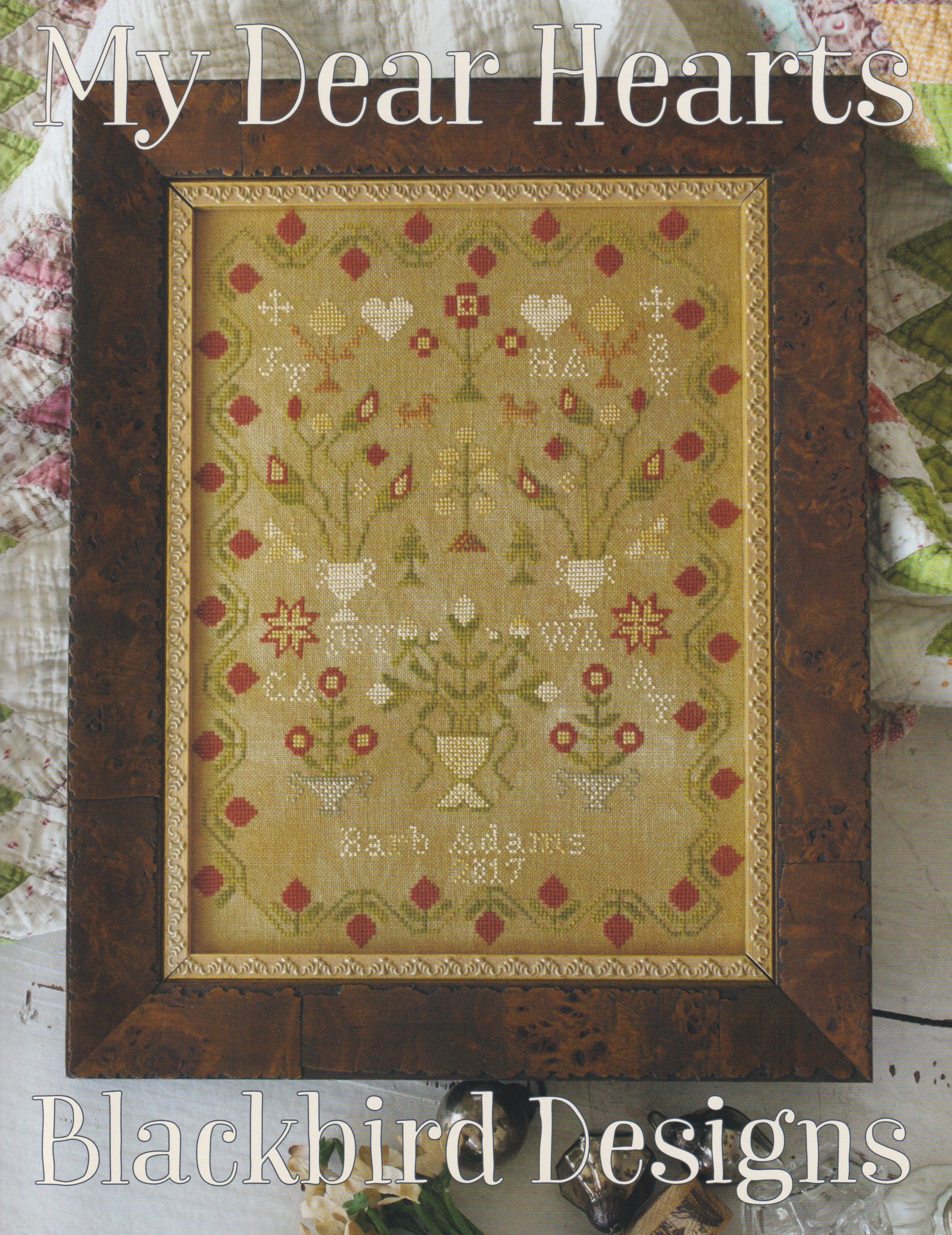 My Dear Hearts - Cross Stitch Pattern