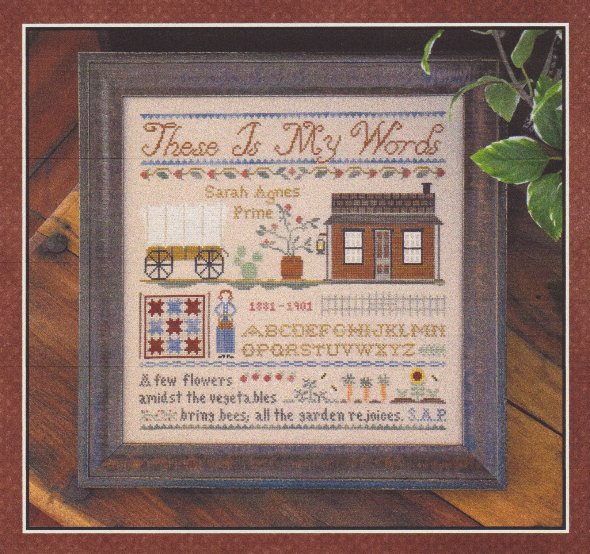 These Is My Words - Cross Stitch Pattern