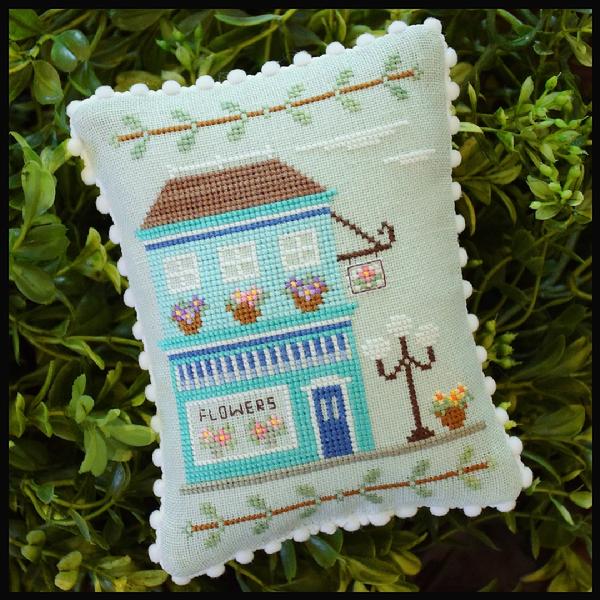 Main Street Flower Shop - Cross Stitch Pattern