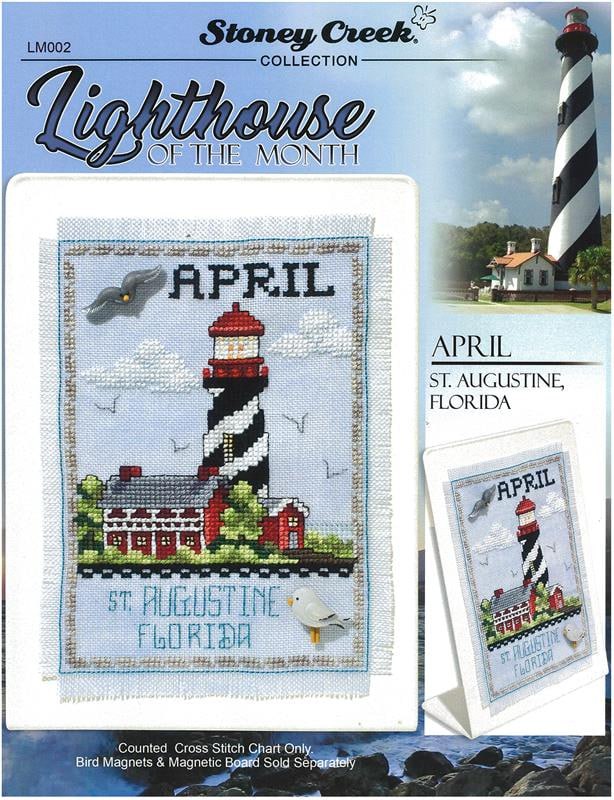 Lighthouse of the Month - April - Cross Stitch Pattern