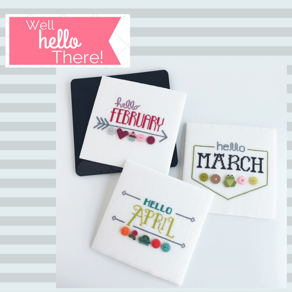 Well Hello There - Cross Stitch Pattern