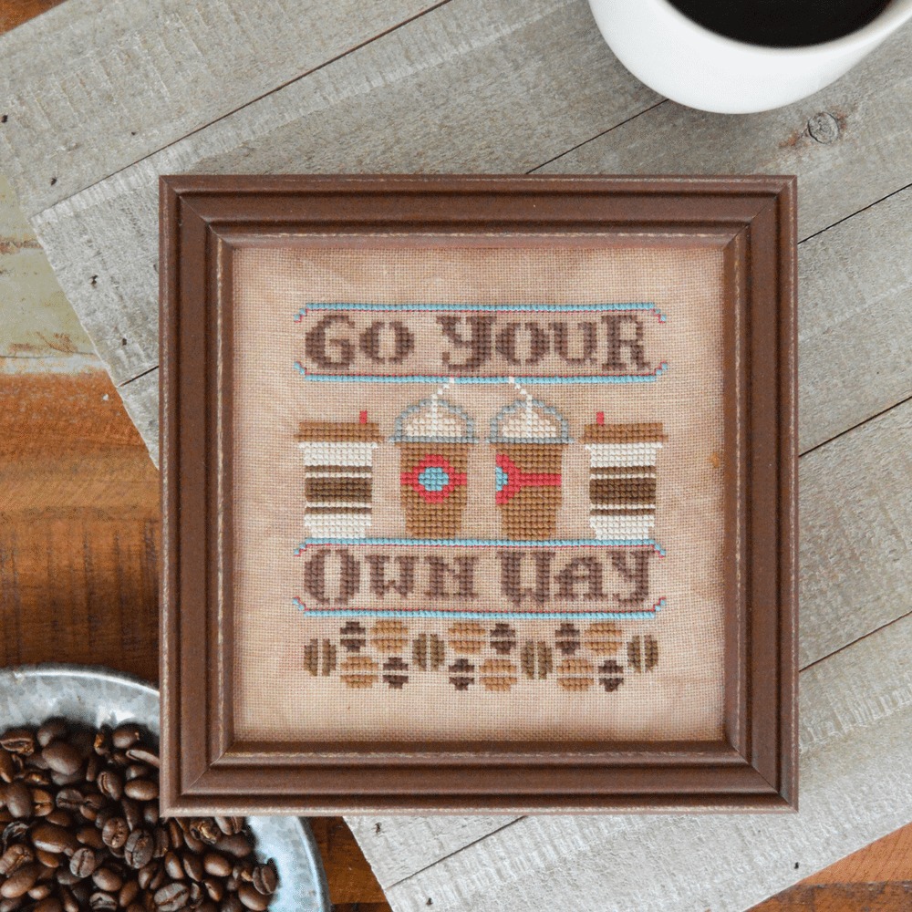 Go Your Own Way - Cross Stitch Pattern