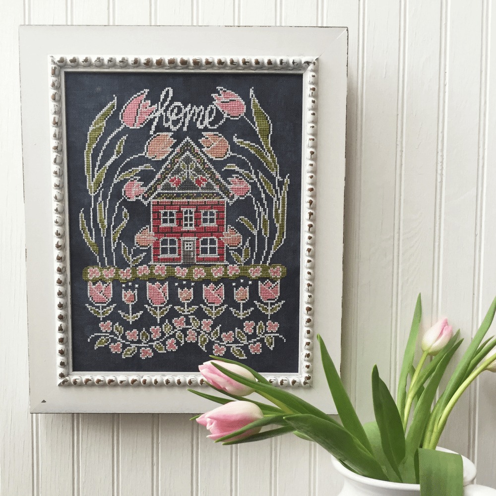 Tulip House - Cross Stitch Pattern