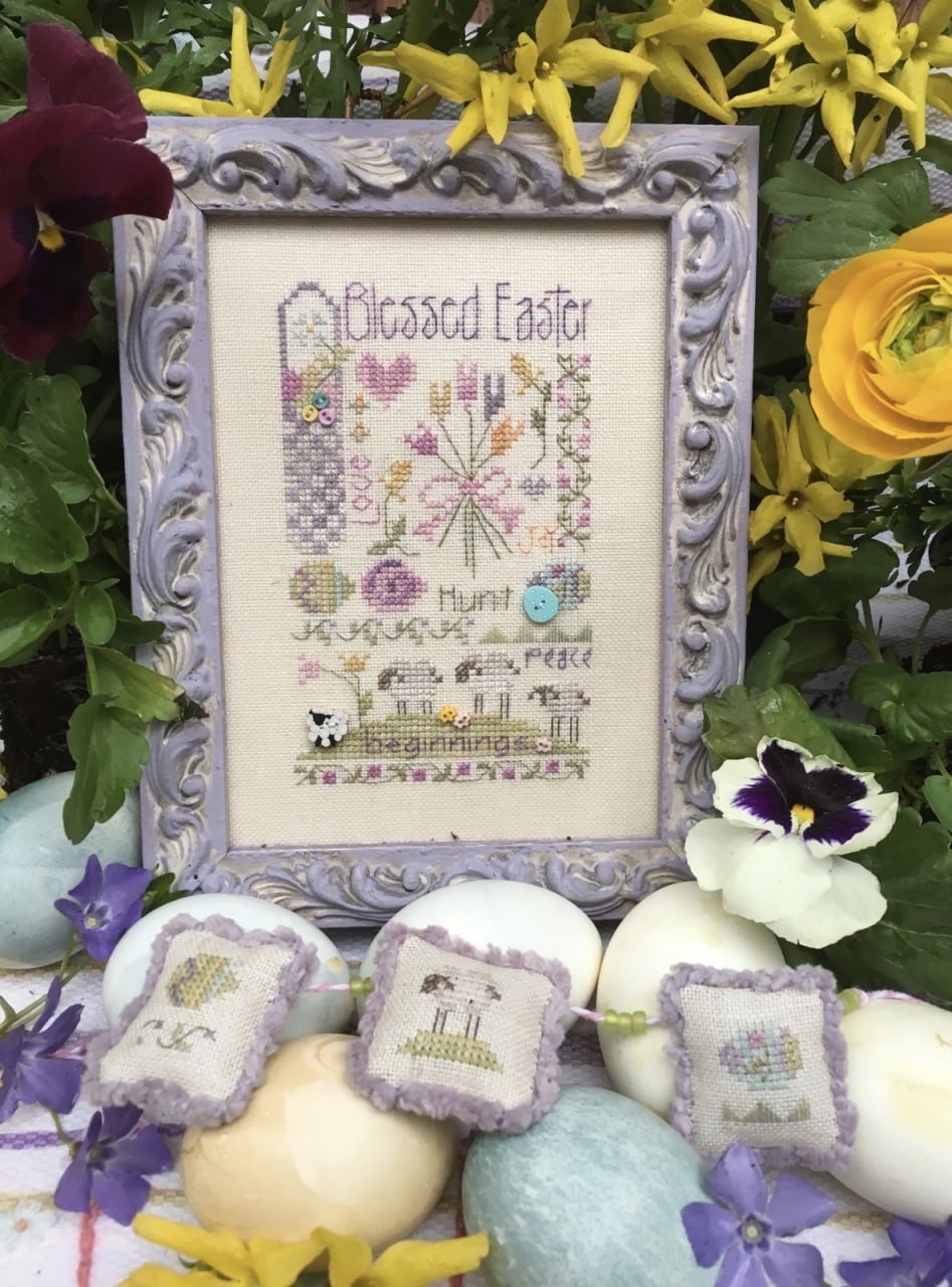 Easter Notes - Cross Stitch Pattern