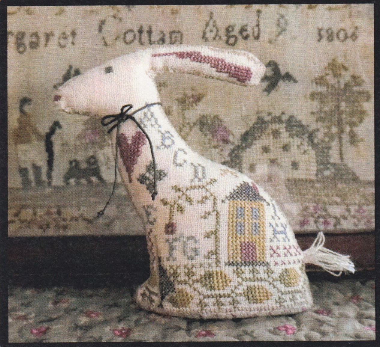Samplar Hare - Cross Stitch Pattern