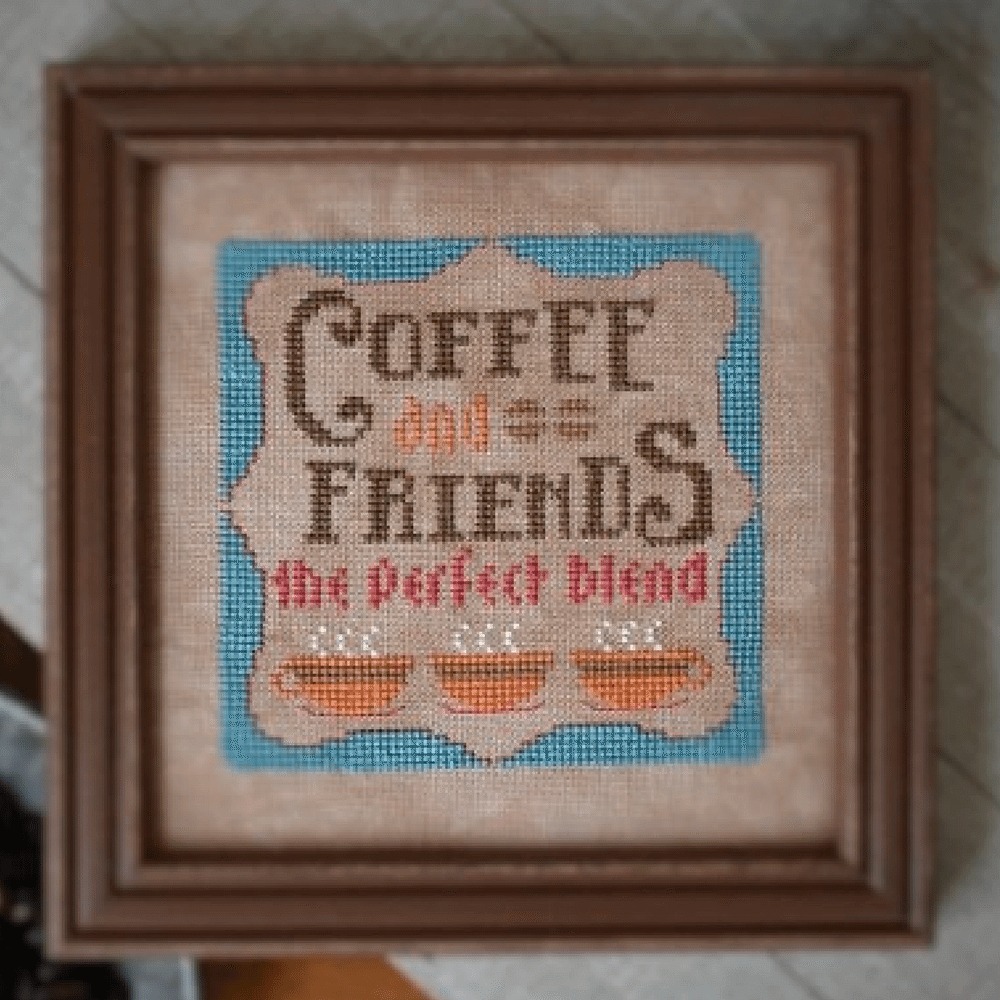 Coffee & Friends - Cross Stitch Pattern