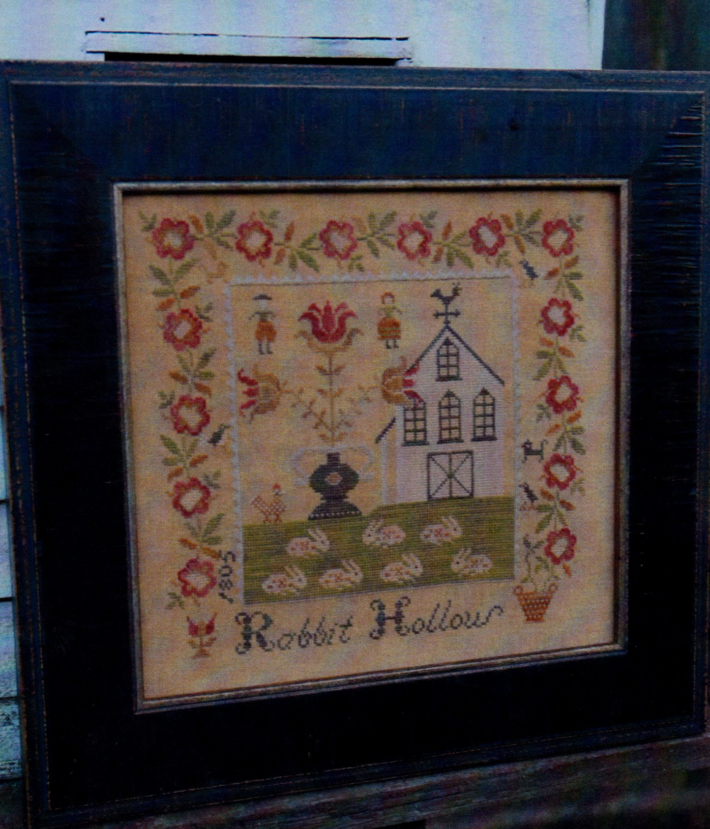 Rabbit Hollow Farm Sampler - Cross Stitch Pattern