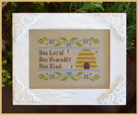 Bee Virtues - Cross Stitch Pattern