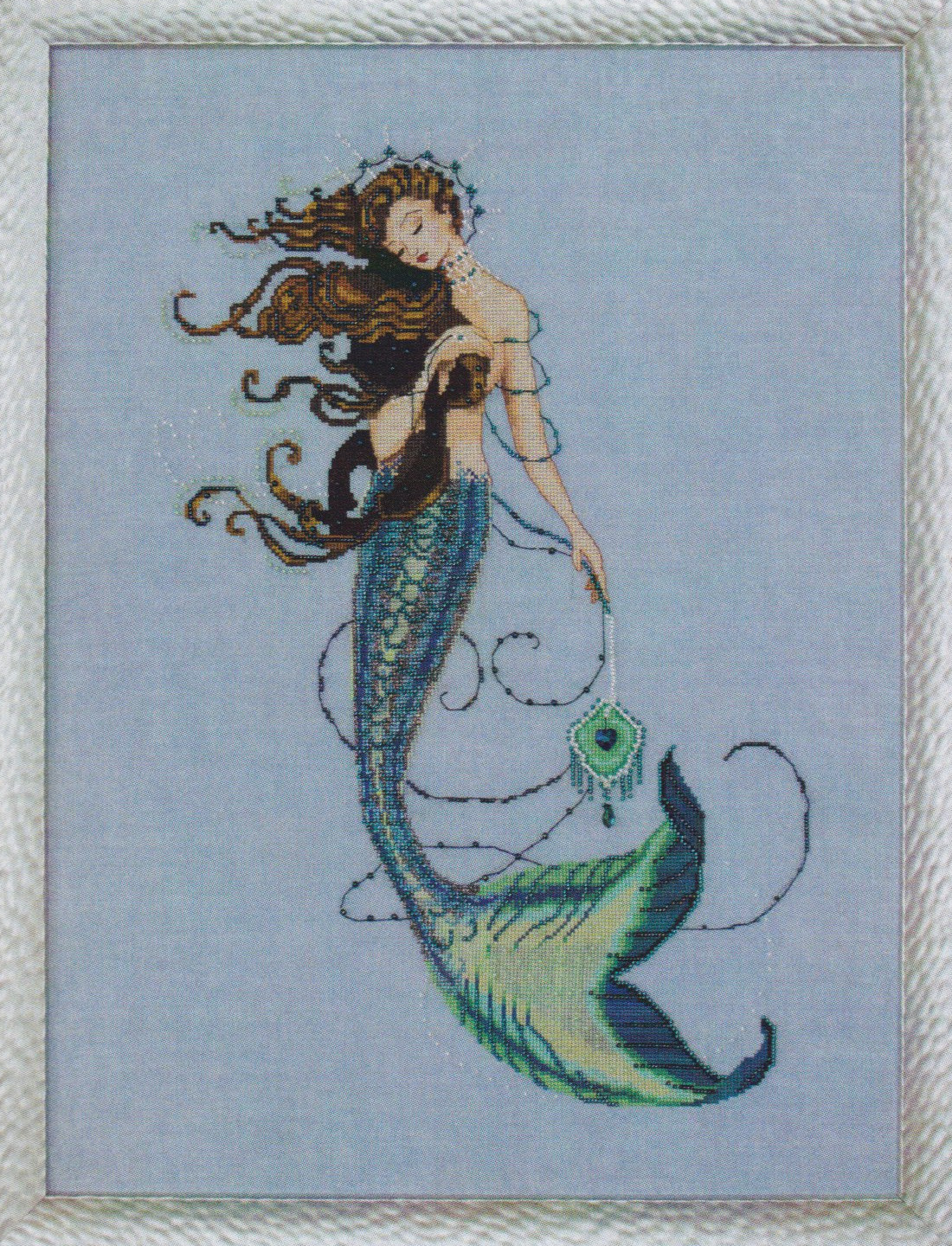 Renaissance Mermaid - Cross Stitch Pattern