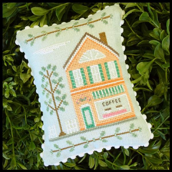 Main Street Coffee Shop - Cross Stitch Pattern