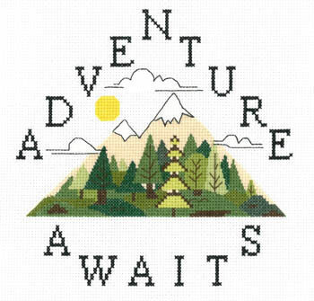 Adventure Awaits - Cross Stitch Pattern