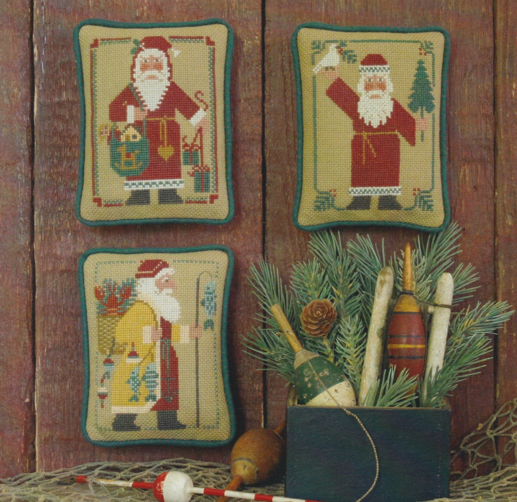 Santas Revisited IV (Book 205) - Cross Stitch Pattern