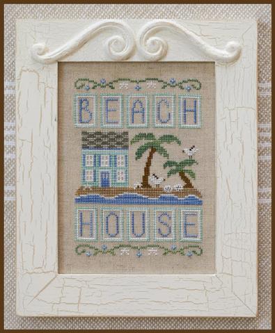 Beach House - Cross Stitch Pattern