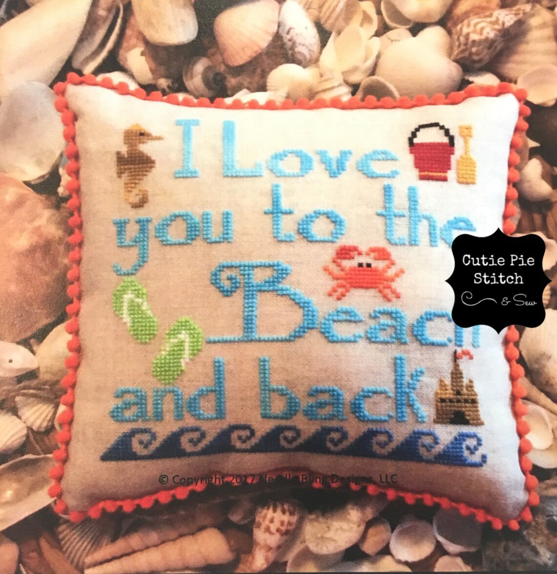 To the Beach & Back - Cross Stitch Pattern