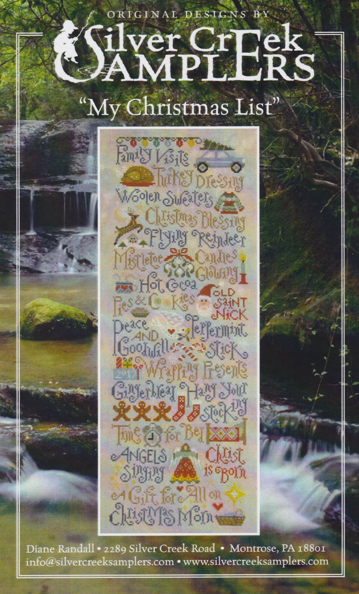 My Christmas List - Cross Stitch Pattern